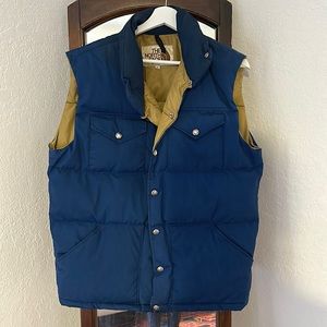Vintage The North Face Down Puffer Vest Brown Label Men’s size Large